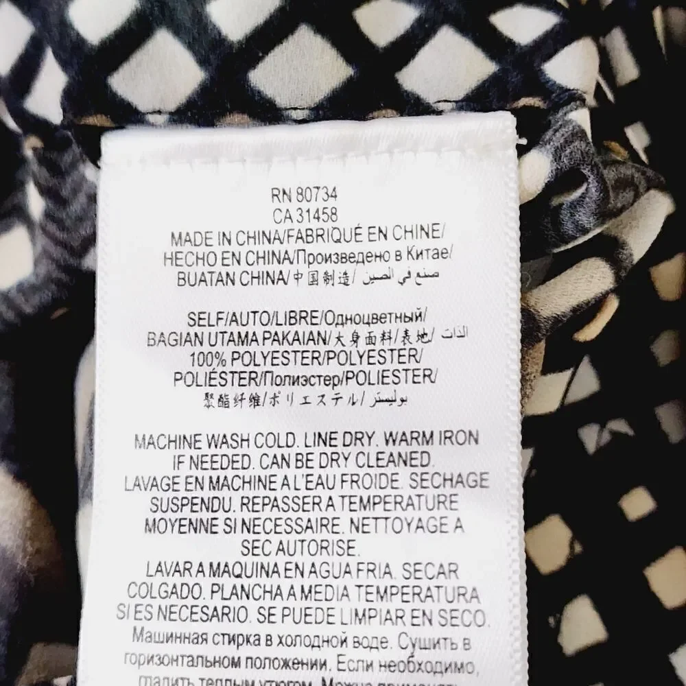 BCBGMaxazria Soren romper black, brown & grey
